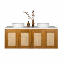 Santiga Teak Bathroom Vanity CabinetOnly -HERA BATHWARE santiga teak bathroom vanity cabinet only1500mmfifth ave 300442