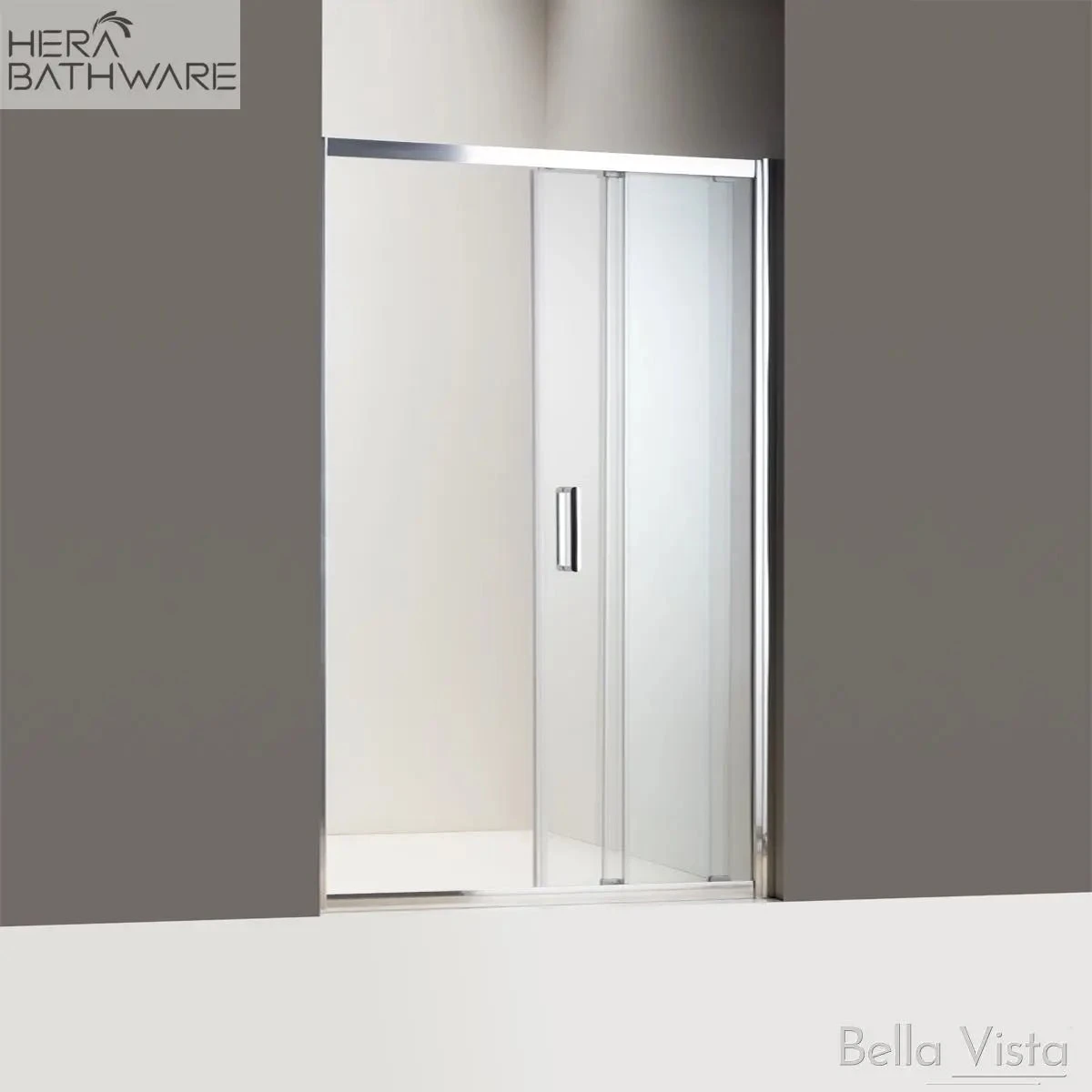 Semi-Framed Triple Sliding - Front Only - 1950mm 2 Semi-Framed Triple Sliding - Front Only - 1950mm - Image 2