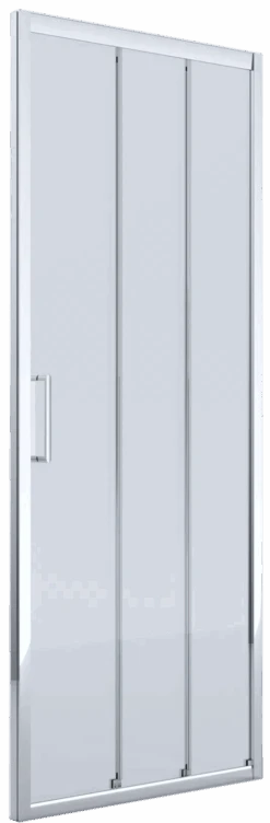 Semi-Framed Triple Sliding - Front Only - 1950mm 5 Semi-Framed Triple Sliding - Front Only - 1950mm -HERA BATHWARE semi framed triple sliding front only 1950mmchrome780 820mmshower screenbella vista 940788