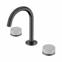 Serenity Basin Set Arc Spout 24 Serenity Basin Set Arc Spout -HERA BATHWARE serenity basin set arc spoutchromemetalbasin setnero tapware 618104