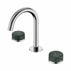 Serenity Basin Set Arc Spout 27 Serenity Basin Set Arc Spout -HERA BATHWARE serenity basin set arc spoutchromemetalbasin setnero tapware 704182