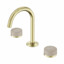 Serenity Basin Set Arc Spout 38 Serenity Basin Set Arc Spout -HERA BATHWARE serenity basin set arc spoutchromemetalbasin setnero tapware 805731