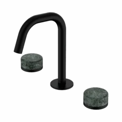 Serenity Basin Set Edge Spout 27 Serenity Basin Set Edge Spout -HERA BATHWARE serenity basin set edge spoutmatte blackverde alpi 6 weeks lead timeedge basin setnero tapware 615638