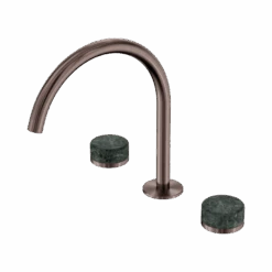 Serenity Bath/Kitchen Set Arc Spout 29 Serenity Bath/Kitchen Set Arc Spout -HERA BATHWARE serenity bathkitchen set arc spoutbrushed bronzearabesscato corchia 6 weeks lead timebasin setnero tapware 475769