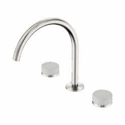 Serenity Bath/Kitchen Set Arc Spout 22 Serenity Bath/Kitchen Set Arc Spout -HERA BATHWARE serenity bathkitchen set arc spoutbrushed nickelcarrarabasin setnero tapware 135770