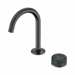 Serenity Progressive Basin Mixer Arc Spout -HERA BATHWARE serenity progressive basin mixer arc spoutgun metalarabesscato corchiabasin mixernero tapware 903713