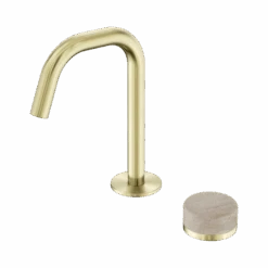 Serenity Progressive Basin Mixer Edge Spout 37 Serenity Progressive Basin Mixer Edge Spout -HERA BATHWARE serenity progressive basin mixer edge spoutbrushed goldrome travertinebasin mixernero tapware 108709