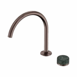 Serenity Progressive Bath/Kitchen Mixer Arc Spout 31 Serenity Progressive Bath/Kitchen Mixer Arc Spout -HERA BATHWARE serenity progressive bathkitchen mixer arc spoutbrushed bronzearabesscato corchiamixer tapnero tapware 945000