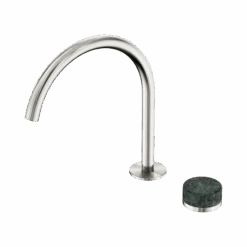 Serenity Progressive Bath/Kitchen Mixer Arc Spout 30 Serenity Progressive Bath/Kitchen Mixer Arc Spout -HERA BATHWARE serenity progressive bathkitchen mixer arc spoutbrushed nickelarabesscato corchiamixer tapnero tapware 590043