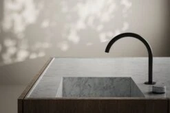 Serenity Progressive Bath/Kitchen Mixer Arc Spout 22 Serenity Progressive Bath/Kitchen Mixer Arc Spout -HERA BATHWARE serenity progressive bathkitchen mixer arc spoutchromecarraramixer tapnero tapware 331658