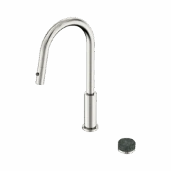 Serenity Progressive Pull Out Kitchen Set -HERA BATHWARE serenity progressive pull out kitchen setbrushed nickelarabesscato corchiakitchen mixernero tapware 729494