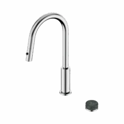 Serenity Progressive Pull Out Kitchen Set -HERA BATHWARE serenity progressive pull out kitchen setchromearabesscato corchiakitchen mixernero tapware 737932