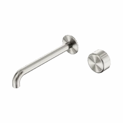 Serenity Progressive Wall Basin Mixer 220mm Spout 22 Serenity Progressive Wall Basin Mixer 220mm Spout -HERA BATHWARE serenity progressive wall basin mixer 220mm spoutbrushed nickelmetalwall basin mixernero tapware 293914