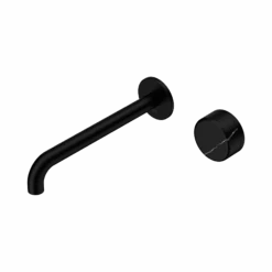 Serenity Progressive Wall Basin Mixer 220mm Spout 38 Serenity Progressive Wall Basin Mixer 220mm Spout -HERA BATHWARE serenity progressive wall basin mixer 220mm spoutmatte blackmarquina blackwall basin mixernero tapware 855962