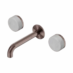 Serenity Wall Basin Set 160mm Spout 29 Serenity Wall Basin Set 160mm Spout -HERA BATHWARE serenity wall basin set 160mm spoutbrushed bronzecarrarabasin setnero tapware 162973