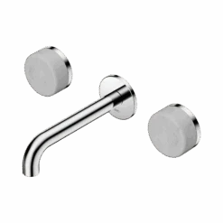 Serenity Wall Basin Set 160mm Spout 26 Serenity Wall Basin Set 160mm Spout -HERA BATHWARE serenity wall basin set 160mm spoutchromecarrarabasin setnero tapware 116574