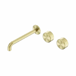 Serenity Wall Basin Set 220mm Offset Spout 25 Serenity Wall Basin Set 220mm Offset Spout -HERA BATHWARE serenity wall basin set 220mm offset spoutbrushed goldmetalbasin setnero tapware 922022