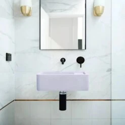 SHELF 01 BASIN - WALL HUNG (With Taphole)