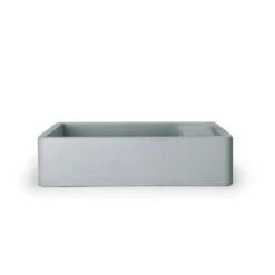 Shelf 02 Basin - Surface Mount (With Taphole) -HERA BATHWARE shelf 02 basin surface mount with tapholewithout overflowpowder bluenood co 406134