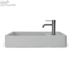 Shelf 03 Basin - Surface Mount -HERA BATHWARE shelf 03 basin surface mountmorning mistnood co 726411