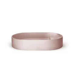 Shelf Oval Basin - Surface Mount (Without Taphole) -HERA BATHWARE shelf oval basin surface mount without tapholewithout overflowblush pinknood co 114613