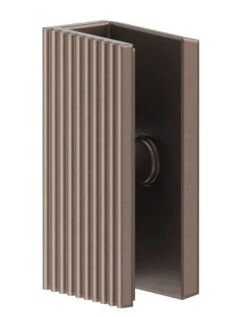 Shower Screen Wall Bracket – Fluted -HERA BATHWARE shower screen wall bracket fluteddusk bronzeshower hingebella vista 641867