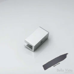 Shower Screen Wall Bracket -HERA BATHWARE shower screen wall bracket1matte blackbella vista 224463