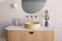 Slip Basin - Wall Hung -HERA BATHWARE slip basin wall hungcustardnood co 975093