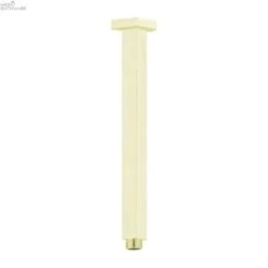 SQUARE Ceiling Arm 300mm Length -HERA BATHWARE square ceiling arm 300mm lengthbrushed goldshower armnero tapware 851268