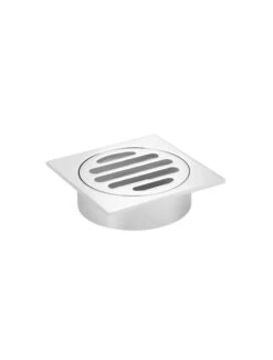 Square Floor Grate Shower Drain 80mm Outlet -HERA BATHWARE square floor grate shower drain 80mm outletchromebathroom accessoriesmeir 921285