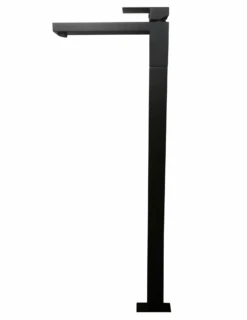 Square Freestanding Bath Mixer - Matte Black -HERA BATHWARE square freestanding bath mixer matte blackmatte blackfreestanding bath mixermeir 977533