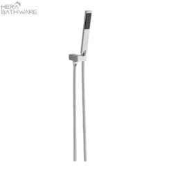 Square Shower On Bracket - Matte Black Or Chrome