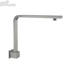 SQUARE Swivel Shower Arm -HERA BATHWARE square swivel shower armgun metalshower armnero tapware 744725