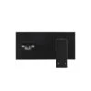 Square Wall Basin Mixer And Spout - Matte Black