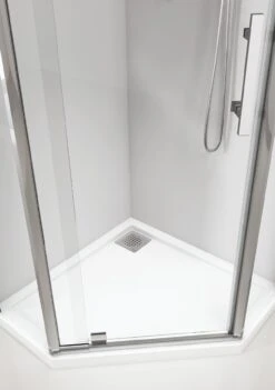 Stonelite™ ECO Shower Base | Stonelite™ -HERA BATHWARE stonelite eco shower base stonelitestainless steel820x820 rear outletshower basestonelite 648063