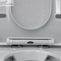 T003D Floor Mount Rimless Pan With Geberit Cistern -HERA BATHWARE t003d floor mount rimless pan with geberit cisterngloss whitepan onlytoiletbest bm 775295