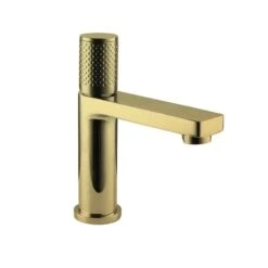 THE GABE Basin Mixer - Brushed Gold