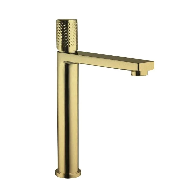 THE GABE High Rise Mixer- Brushed Gold 1 THE GABE High Rise Mixer- Brushed Gold