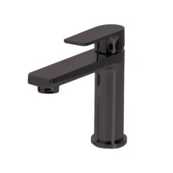 THE GABE LEVA BASIN MIXER – GUN METAL
