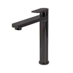 THE GABE LEVA HI RISE BASIN MIXER – Gun Metal