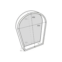 Thermaniche Arch Shower Wall Niche | 90mm Depth 8 Thermaniche Arch Shower Wall Niche | 90mm Depth -HERA BATHWARE thermaniche arch shower wall niche 90mm depth350450mmwall nicheradiant 895083