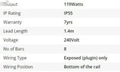 Thermogroup FS55E Straight Flat Free-Standing Heated Towel Rail 590*900*355mm -HERA BATHWARE thermogroup fs55e straight flat free standing heated towel rail 590900355mmstainless steelheated towel railthermogroup 283186