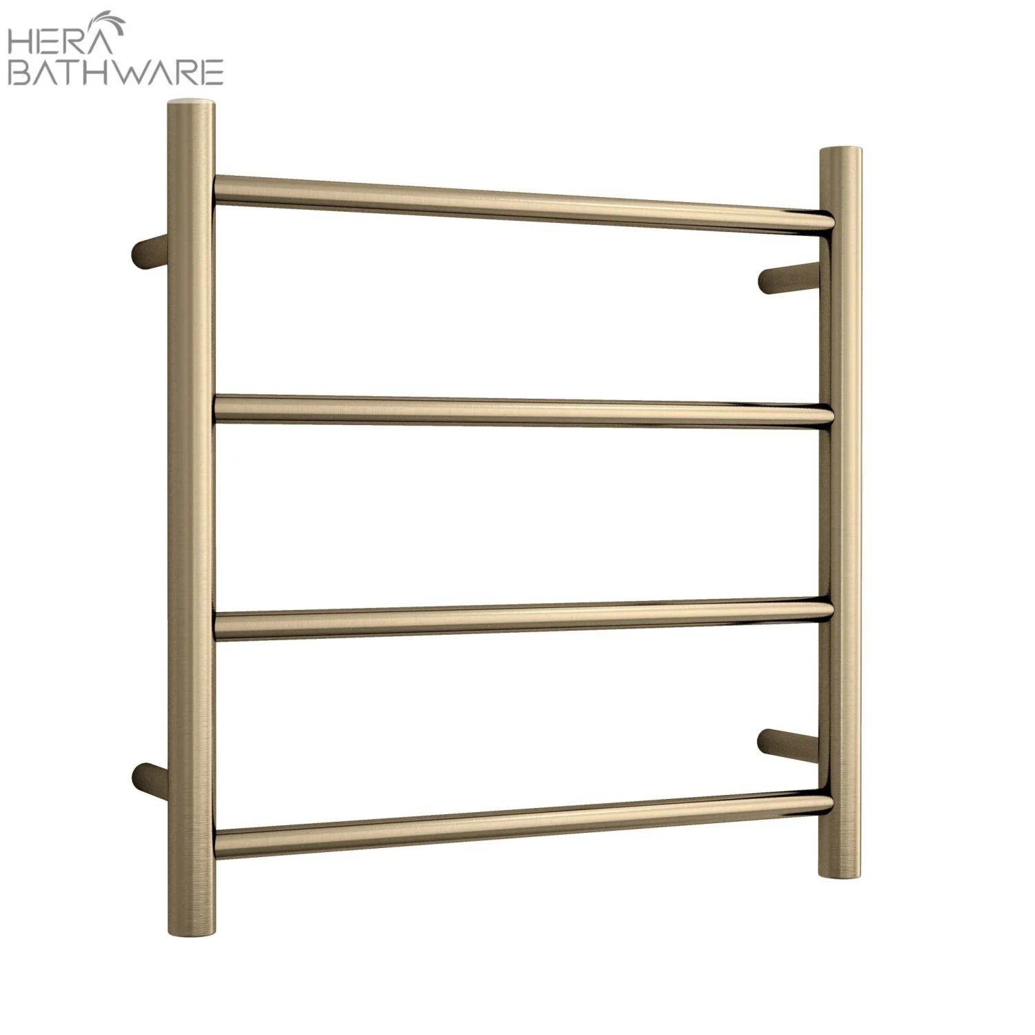 Thermogroup SR25MBB Brushed Brass Round Ladder Heated Towel Rail 550*550*122mm 1 Thermogroup SR25MBB Brushed Brass Round Ladder Heated Towel Rail 550*550*122mm