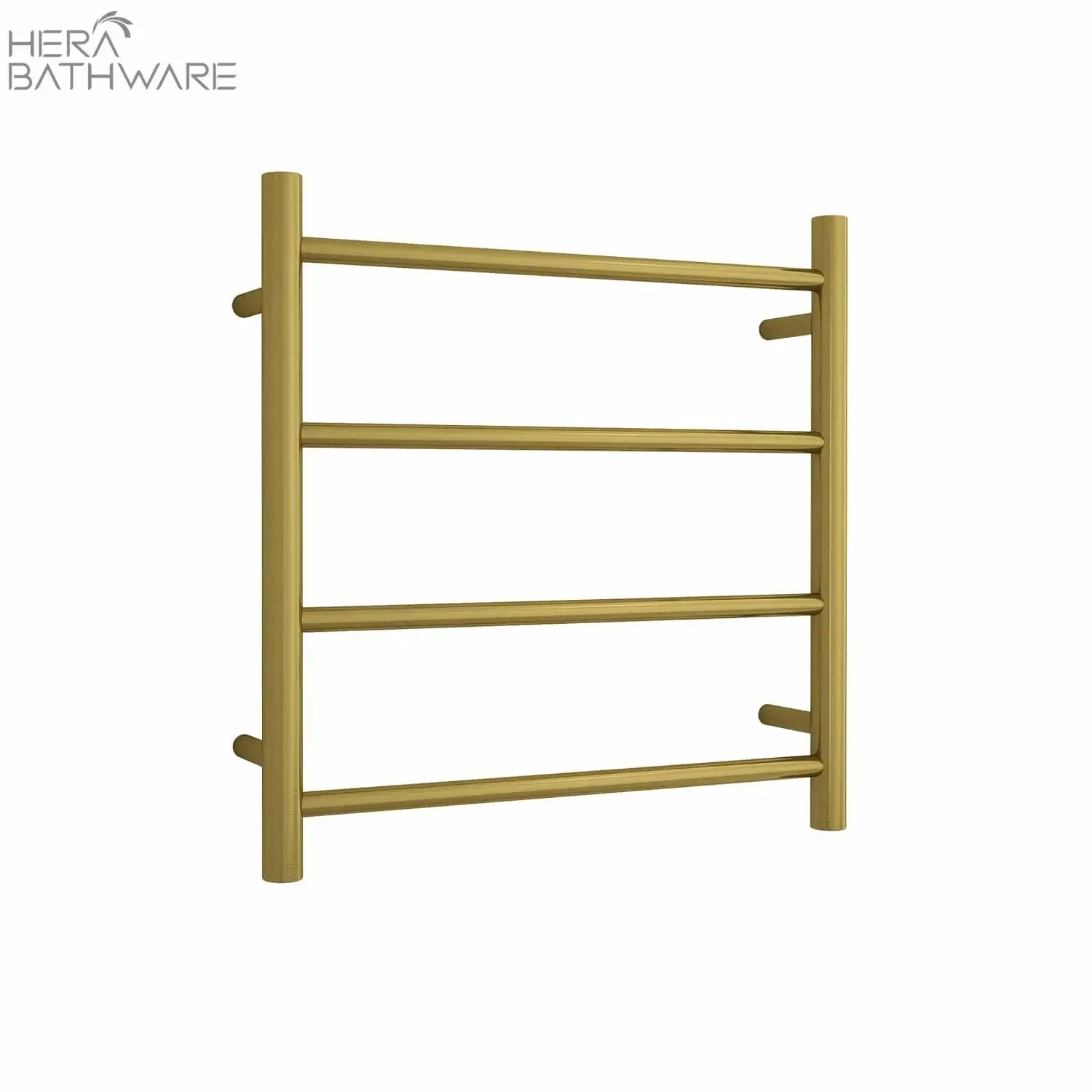 Thermogroup SR25MBG Brushed Gold Round Ladder Heated Towel Rail 550*550*122mm 1 Thermogroup SR25MBG Brushed Gold Round Ladder Heated Towel Rail 550*550*122mm