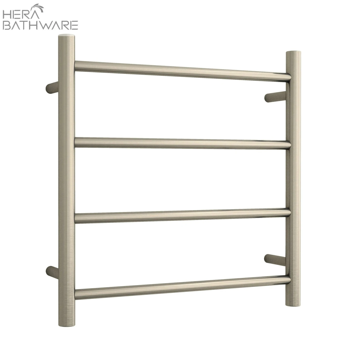 Thermogroup SR25MBN Brushed Nickel Round Ladder Heated Towel Rail 550*550*122mm 1 Thermogroup SR25MBN Brushed Nickel Round Ladder Heated Towel Rail 550*550*122mm