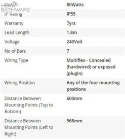 Thermogroup SR44MBG Brushed Gold Round Ladder Heated Towel Rail 600*800*122mm -HERA BATHWARE thermogroup sr44mbg brushed gold round ladder heated towel rail 600800122mmbrushed goldheated towel railthermogroup 771666