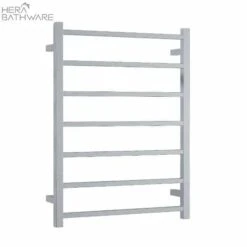 Thermogroup SS4412 12Volt Straight Square Ladder Heated Towel Rail 600*800*120mm