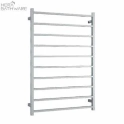 Thermogroup SS88M Straight Square Ladder Heated Towel Rail 800*1160*120mm