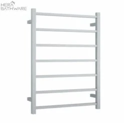 Thermogroup SSB44M Straight Square Ladder Heated Towel Rail 600*800*120mm