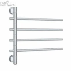 Thermogroup SV24 Straight Round Swivel Heated Towel Rail 600*540*99mm